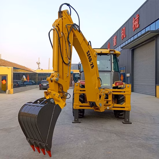 PM-4028 Backhoe Loader